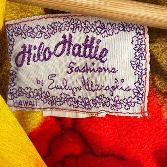 Vintage Hilo Hattie Jumpsuit 1960 Sz see photos - Picture 6 of 11